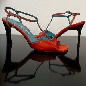 Luciano Padovan Y2K Strappy Heels